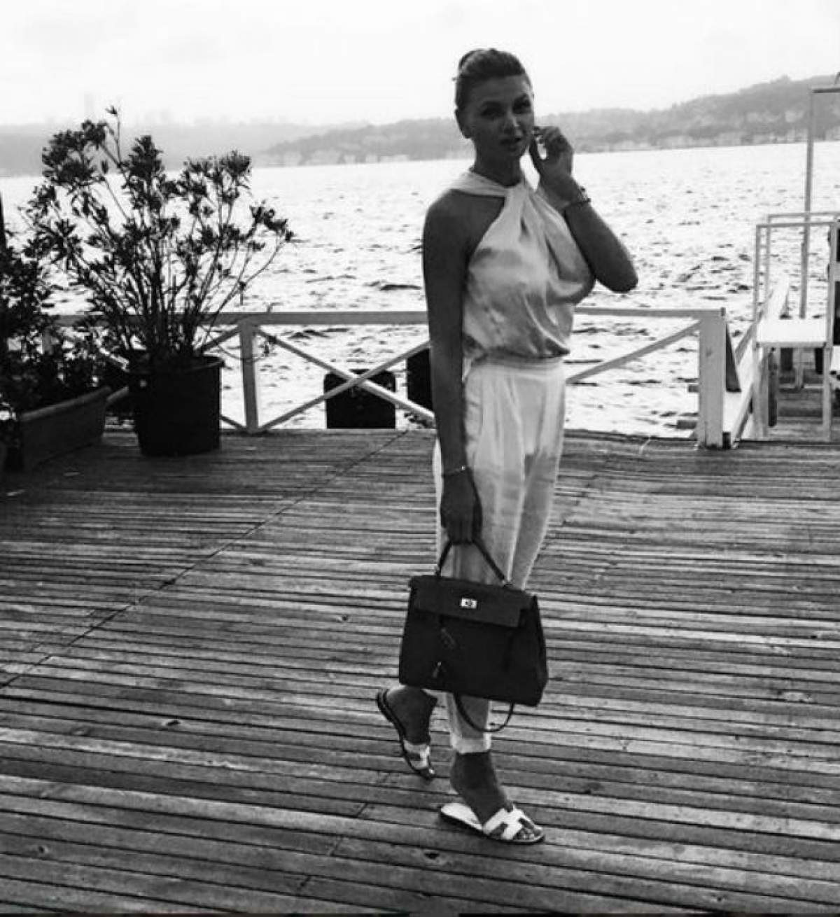 VIDEO / Ce face Ramona Gabor în ziua în care fostul cumnat, Irinel Columbeanu, îşi înmormântează tatăl