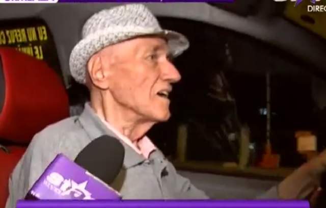VIDEO / Taximetrist la 86 de ani! El este nea' Gheorghe şi uimeşte pe toată lumea! Stai să vezi ce are scris pe geamul maşinii
