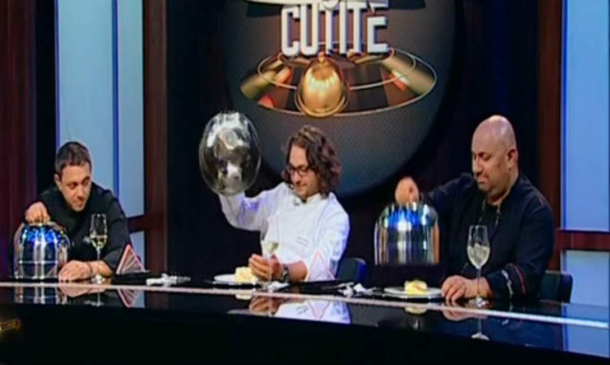 VIDEO & FOTO / Râzi cu lacrimi! O concurentă a făcut mare show la "Chefi la cuțite"! Unul dintre juraţi nu a mai suportat şi i-a spus să-şi dea jos şorţul