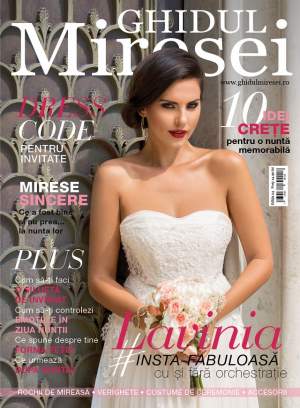 Lavinia Pîrva, în rochie de mireasă! Totul despre nunta cu Ştefan Bănică!