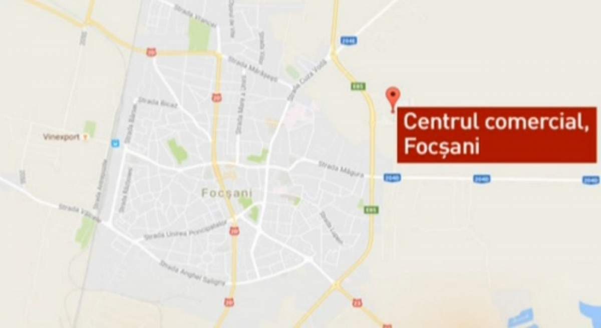 Explozie într-un centru comercial din Focșani. SRI a trimis deja acolo o echipă pirotehnică