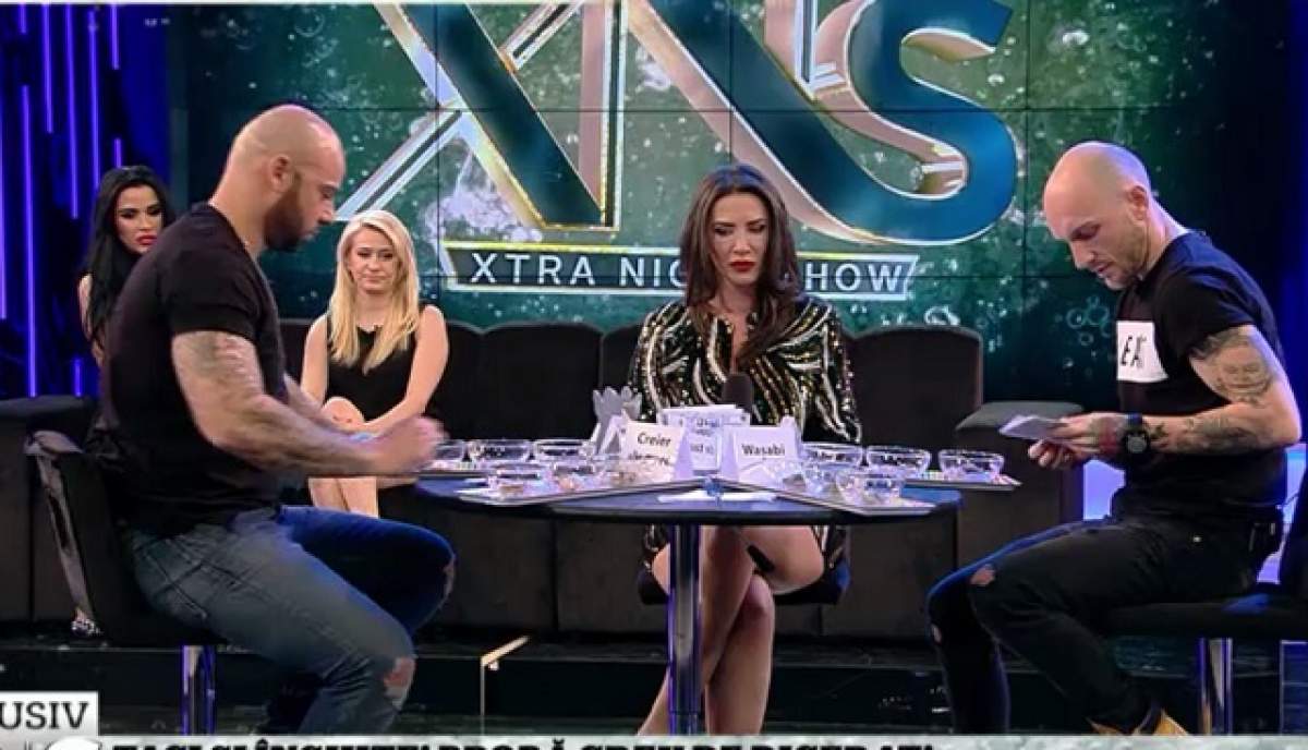 Taci şi înghite! Probă greu de digerat, în platoul "Xtra Night Show"