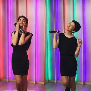 FOTO / Mică cântăreaţă cu un succes uriaş! Uite cum se descurcă Olga Verbitchi după ce a câştigat "X - Factor" alături de Carla's Dreams