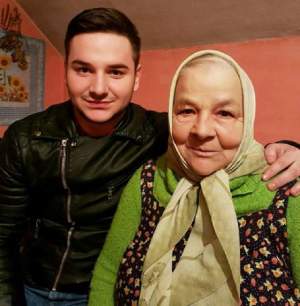 FOTO / Petru, fost concurent la "Mireasă pentru fiul meu", a ajuns la bunica lui! Fotografia emoționantă cu cei doi
