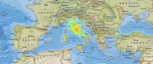Ultima oră! Cutremur de 5,7 grade pe scara Richter în Italia