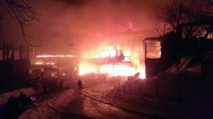 FOTO & VIDEO / Imagini de la clubul BAMBOO care a ars în Capitală! Nu a mai rămas nimic