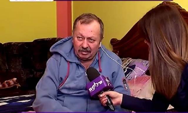 Prima apariţie TV a tatălui Gabrielei Cristea după ce i-a fost amputat piciorul! Bărbatul strigă după ajutor, dar fiica lui nici nu îl bagă în seamă