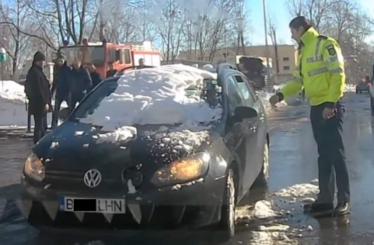 VIDEO / Gestul făcut de un poliţist care a revoltat mii de şoferi!