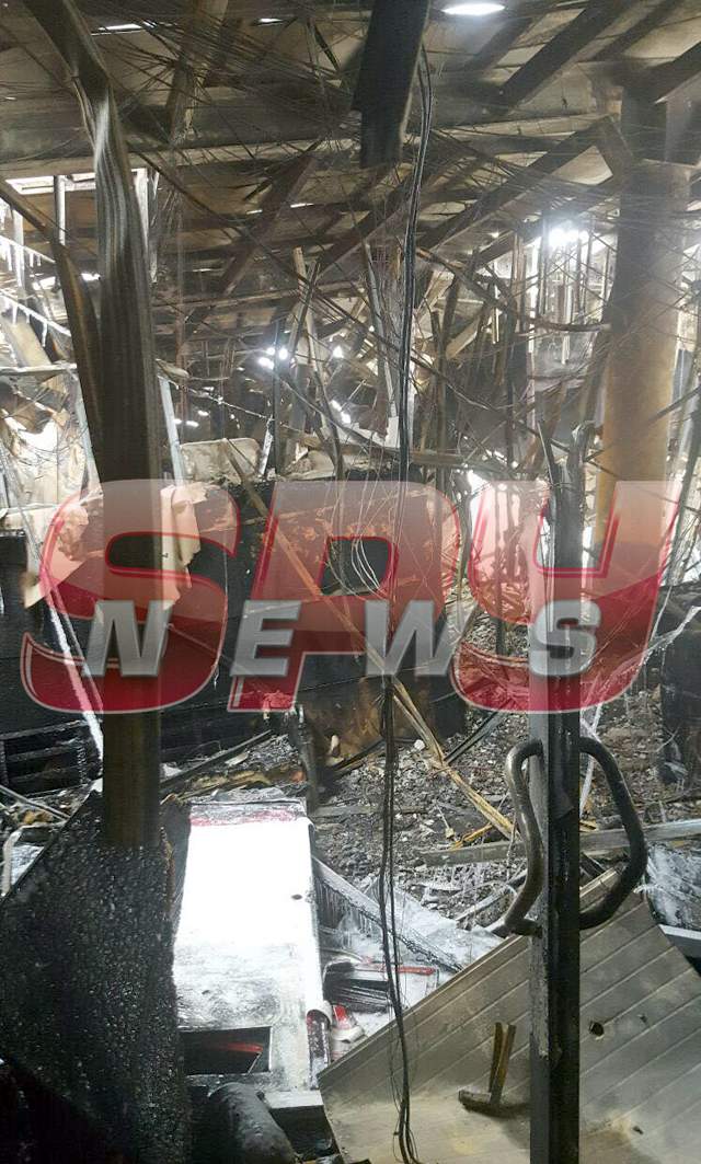 Cum arată clubul Bamboo, în interior, după incendiu! Primele imagini ale dezastrului