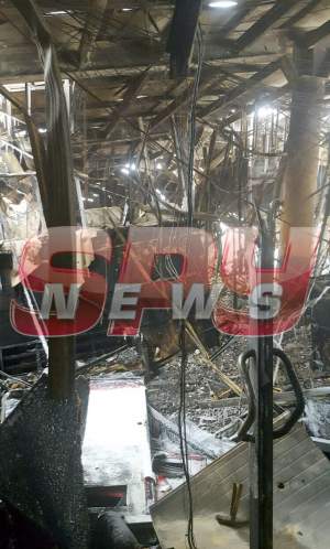 Cum arată clubul Bamboo, în interior, după incendiu! Primele imagini ale dezastrului