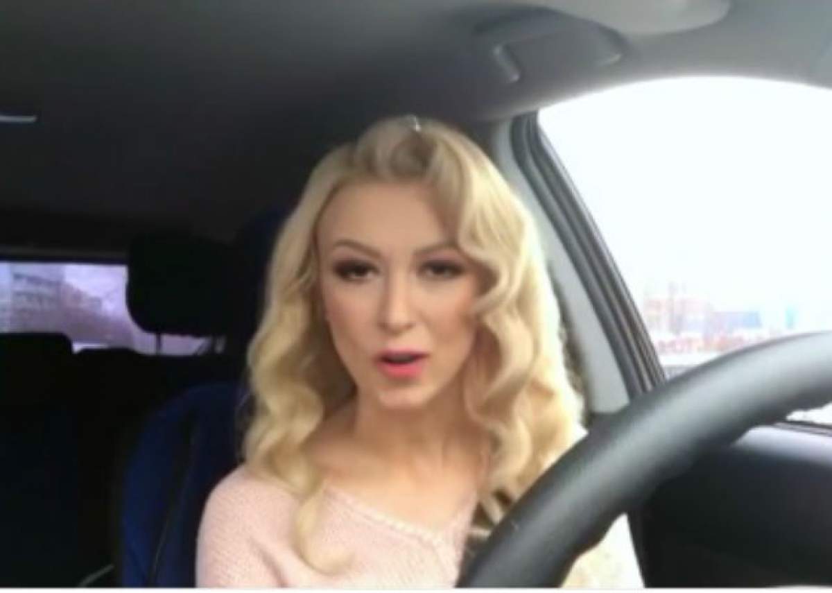 VIDEO / CONCURS INEDIT după ce Andreea Bălan a făcut karaoke în maşină! Unii dintre fani s-au considerat defavorizaţi şi i-au sărit în cap