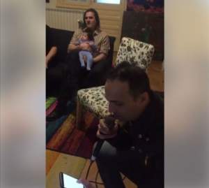 VIDEO & FOTO / Marian Ionescu vrea ca fiul lui să-i calce pe urme!?! Cum au fost filmaţi ei, dar şi Octavia Geamănu