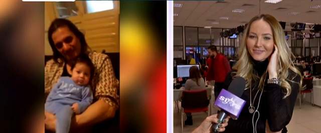 VIDEO / Octavia Geamănu şi-a lăsat băieţelul acasă şi a plecat la treabă: "Nu am încredere să..."