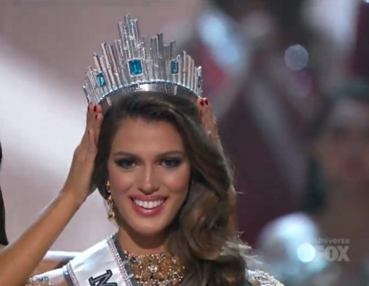 VIDEO / Miss Franţa a fost aleasă Miss Univers! Cum a reacţionat când a primit coroana