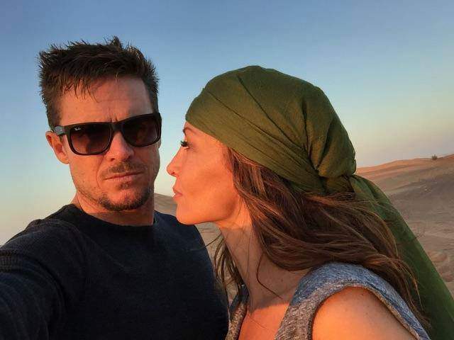 FOTO / Mihaela Rădulescu nu are grijă deloc de Felix Baumgartner! DETALIUL JENANT pe care fanii nu l-au trecut cu vederea