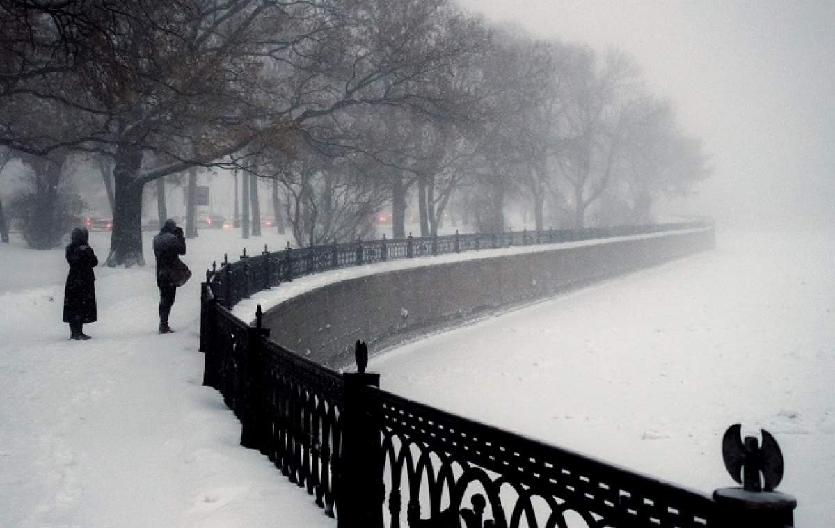 VIDEO / Brrr!  Un ciclon a lovit România şi se anunţă temperaturi extrem de scăzute