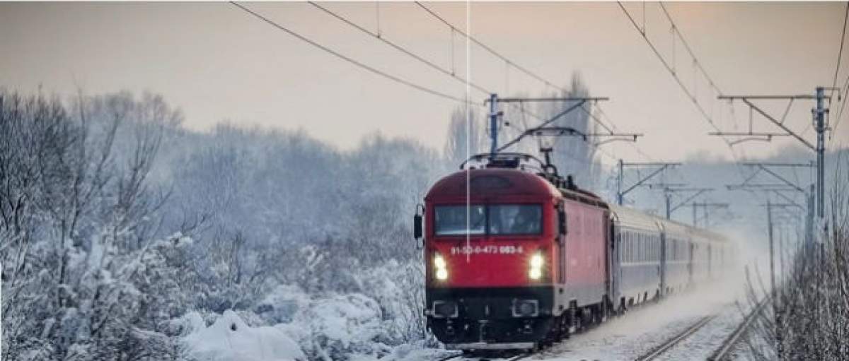 CODUL ROŞU de ninsori face ravagii! 117 localităţi fără energie electrică, 73 de trenuri au fost anulate!