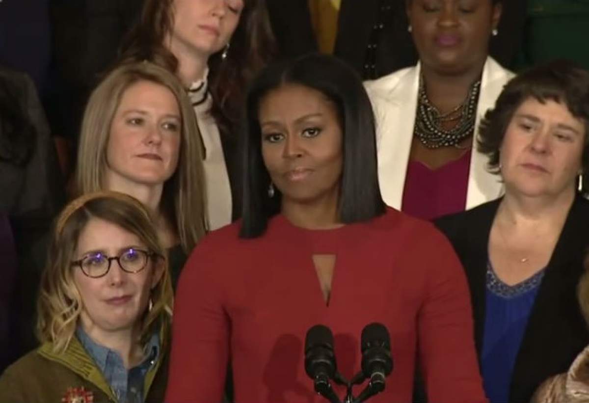 VIDEO / Michelle Obama, în lacrimi în timpul ultimului discurs susţinut la Casa Albă: "Îmi doresc din suflet ca..."