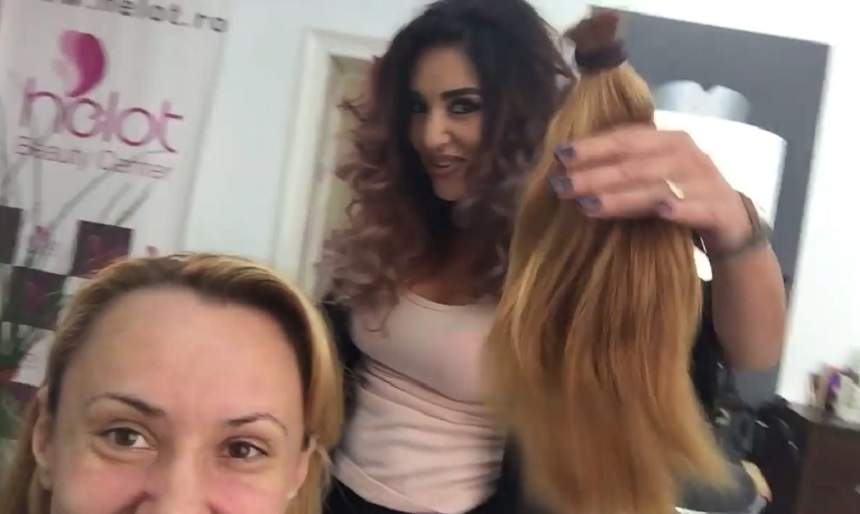 VIDEO / Oana Ioniță, schimbare radicală de look! "5 ani de creștere s-au finalizat în 5 secunde de tăiere!"