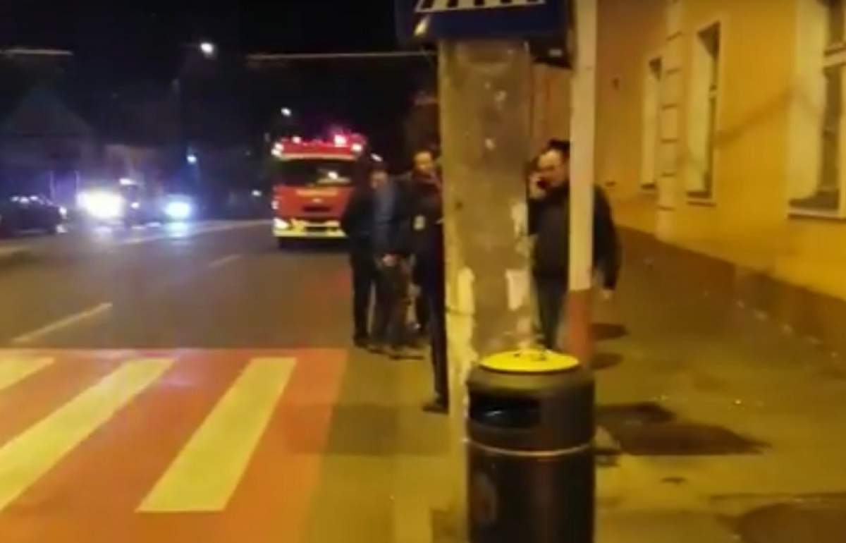 VIDEO / Panică în Sibiu! A fost găsit un colet suspect pe stradă