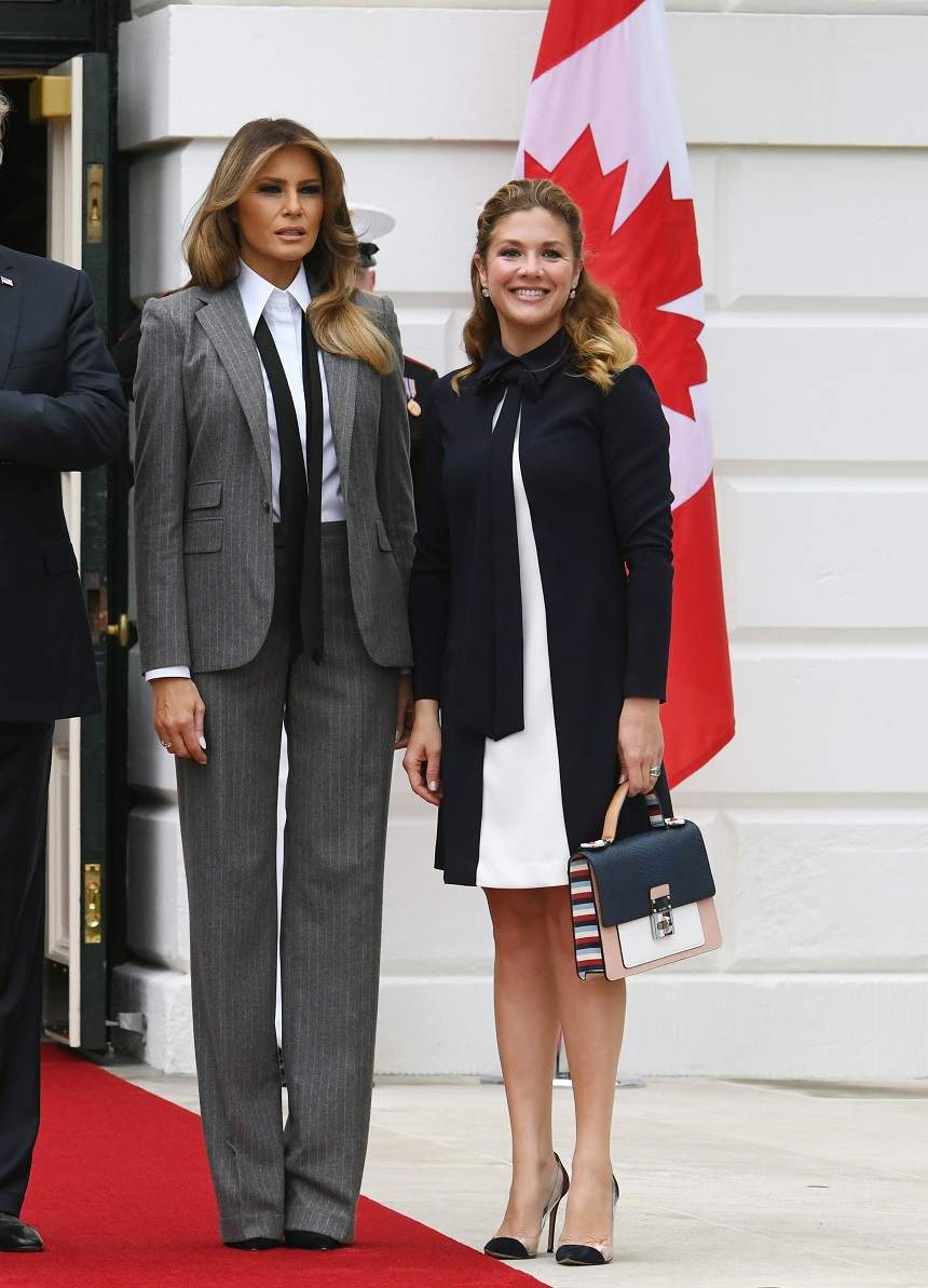 După ce i s-au văzut detaliile intime la o întâlnire importantă, Melania Trump șochează din nou!  A dat dintr-o extremă în alta