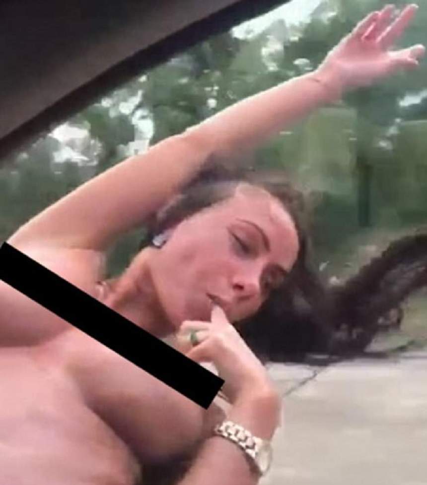 VIDEO / A fost lovită de un indicator în timp ce dansa DEZBRĂCATĂ pe geamul maşinii. A murit pe loc