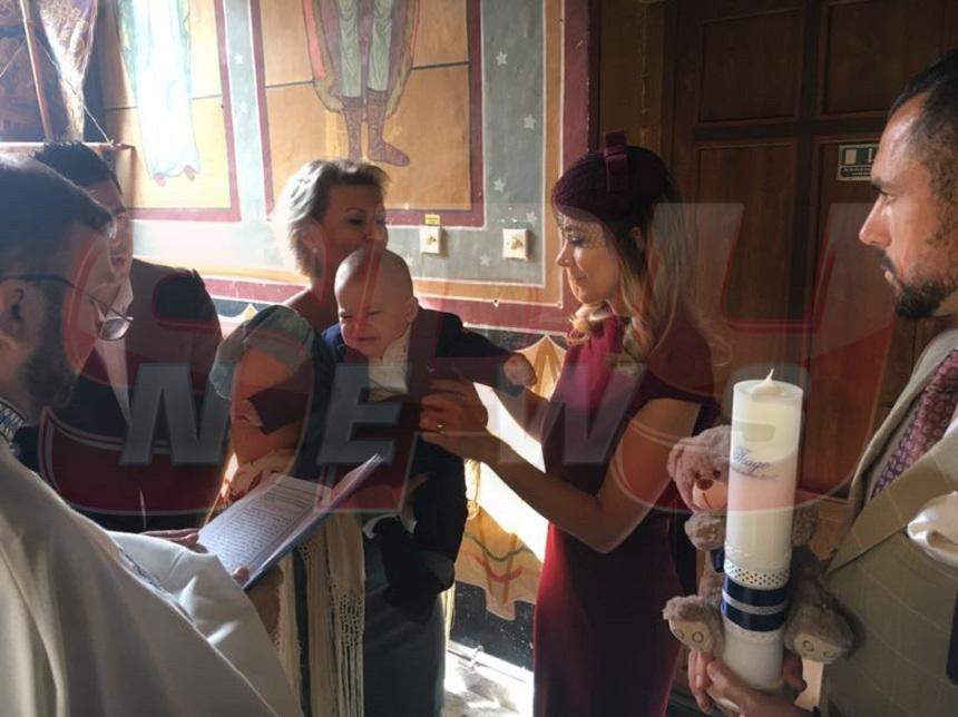 Imagini NEDIFUZATE de la botezul lui Tiago și de la nunta lui Adi Mutu cu Sandra