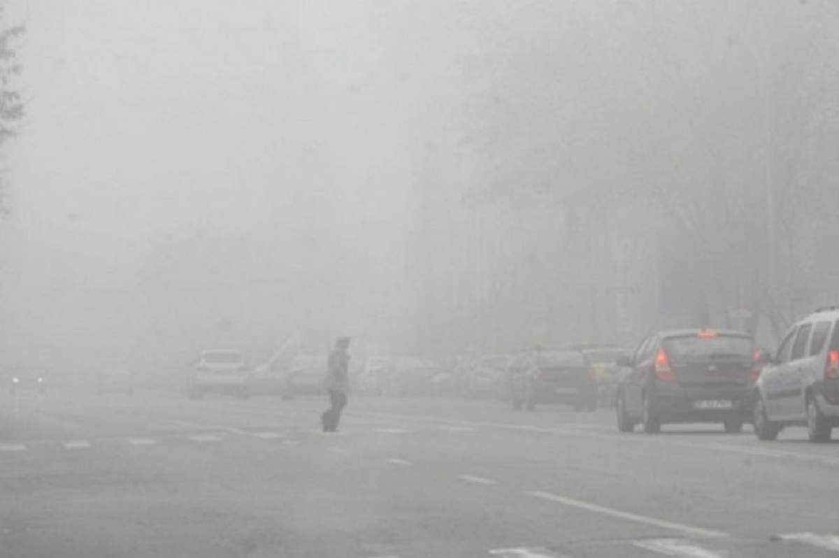 Șoferi, atenție la drum! Meteorologii au emis COD GALBEN de ceață în mai multe județe