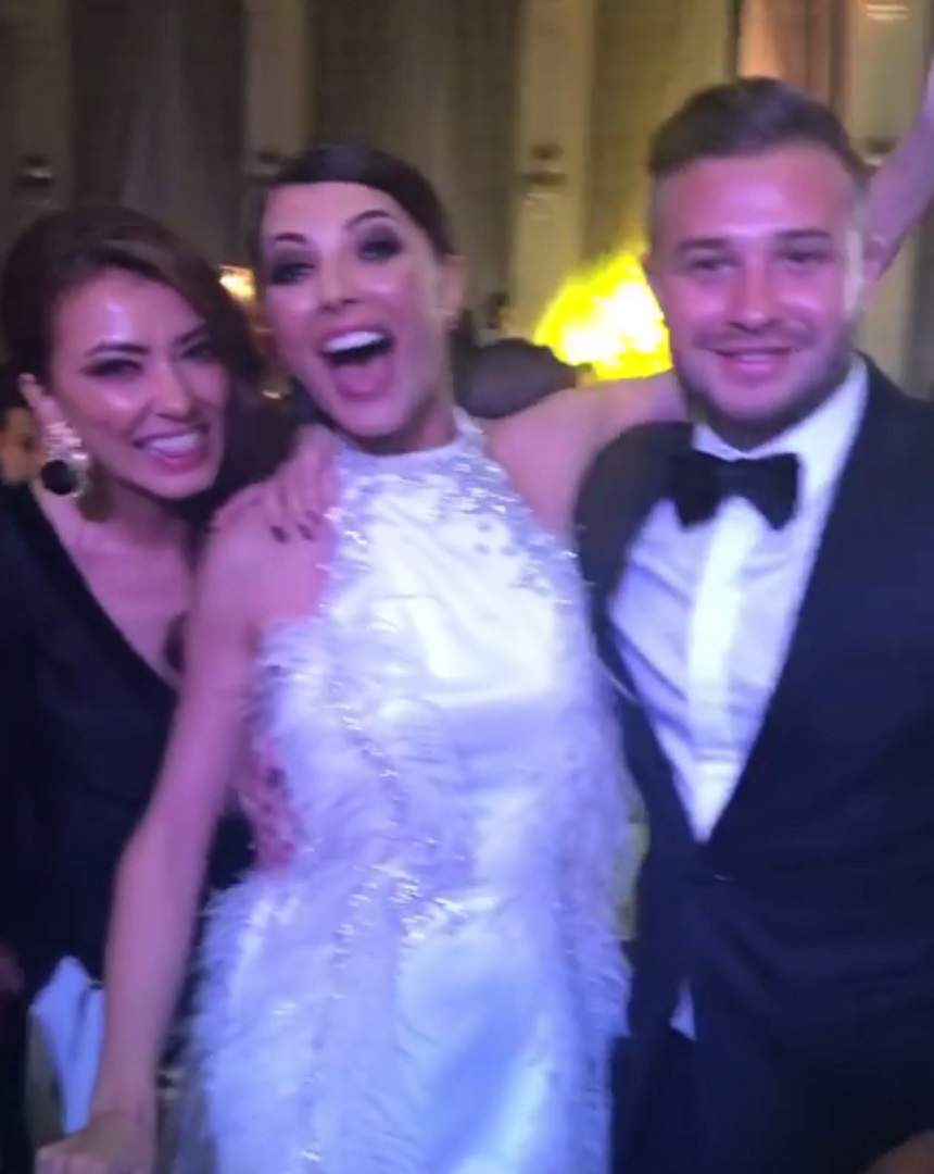 VIDEO / Imagini de senzaţie de la nunta Ilincăi Vandici! Lidia Buble a încins atmosfera cu melodii populare