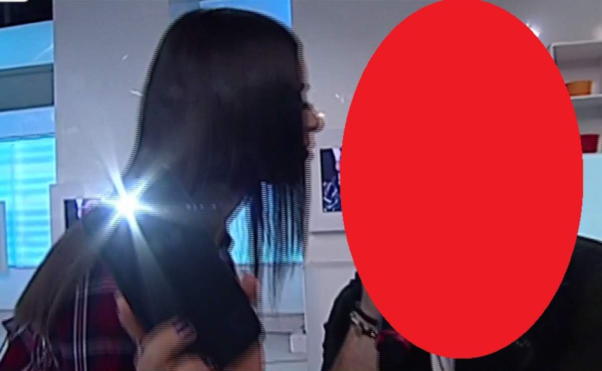 VIDEO / Se anunță un nou cuplu în showbiz?! Natalia Mateuț l-a sărutat în direct, la TV