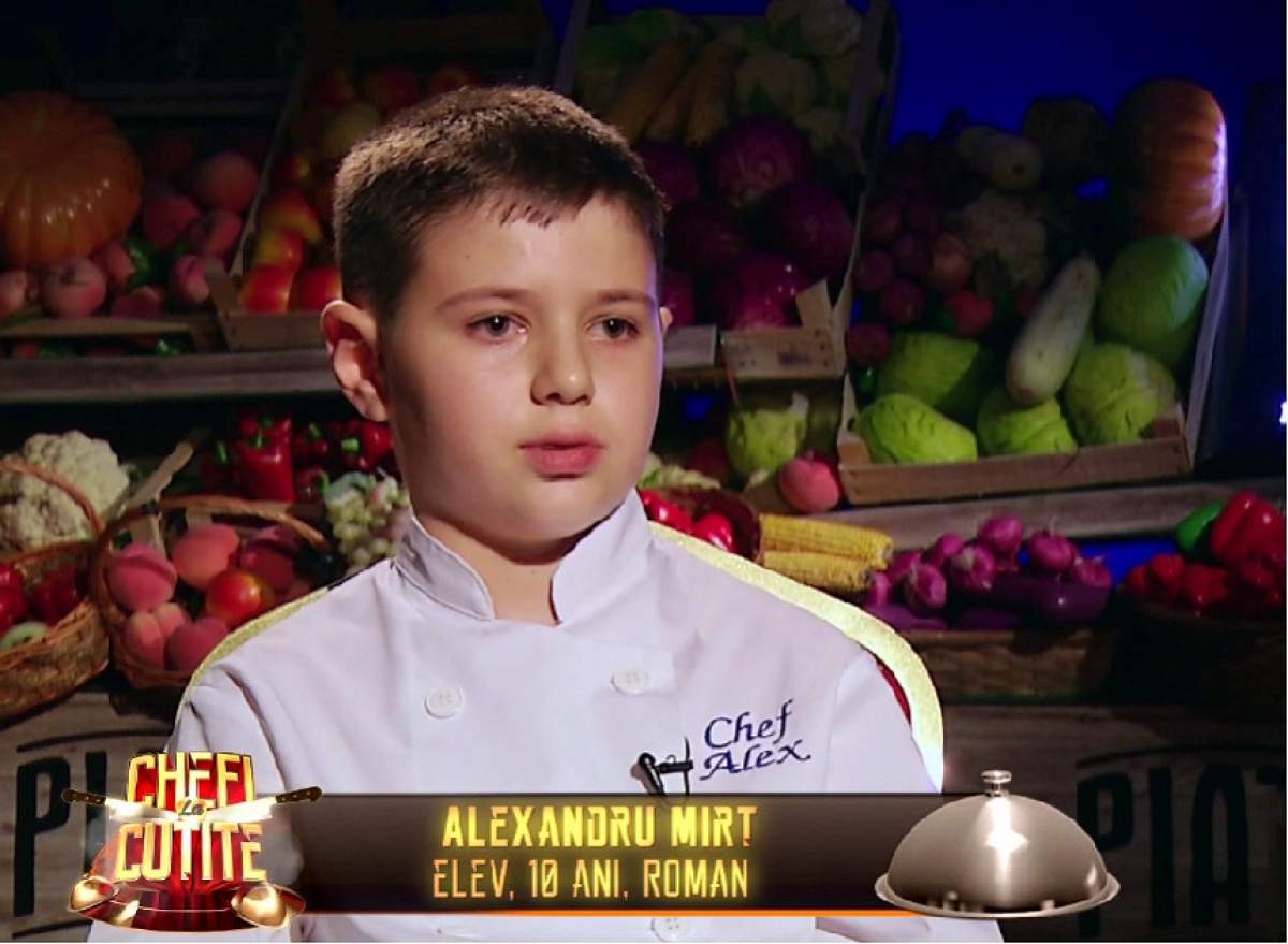 VIDEO / Are 10 ani și este copilul-minune al bucătăriei! Alex a reușit să-i dea pe spate pe chefi