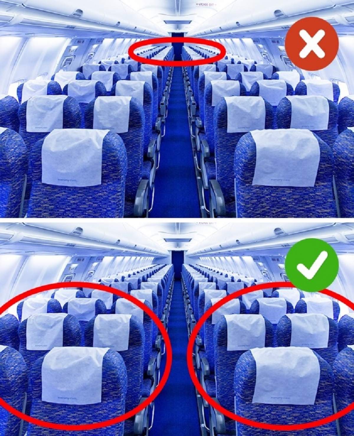 De ce să alegi locurile din față atunci când călătorești cu avionul?! Motivul e incredibil