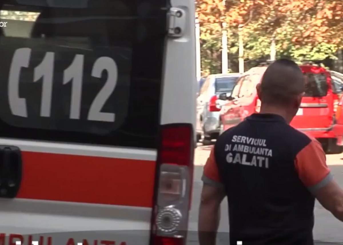 VIDEO / Accident îngrozitor în Galaţi, surprins de camerele de supraveghere! Un tânăr de 19 ani este în stare foarte gravă