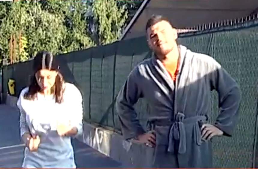 VIDEO / Natalia Mateuţ, Raluca Dumitru şi Răzvan Botezatu şi-au "uitat" hainele acasă: "Am venit exact aşa cum am dormit"