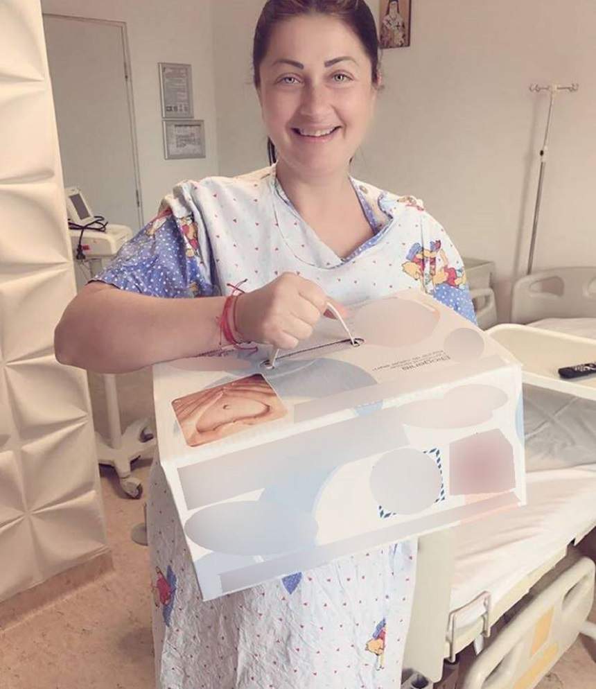 Gabriela Cristea a ajuns la spital la nici 10 zile după ce a născut