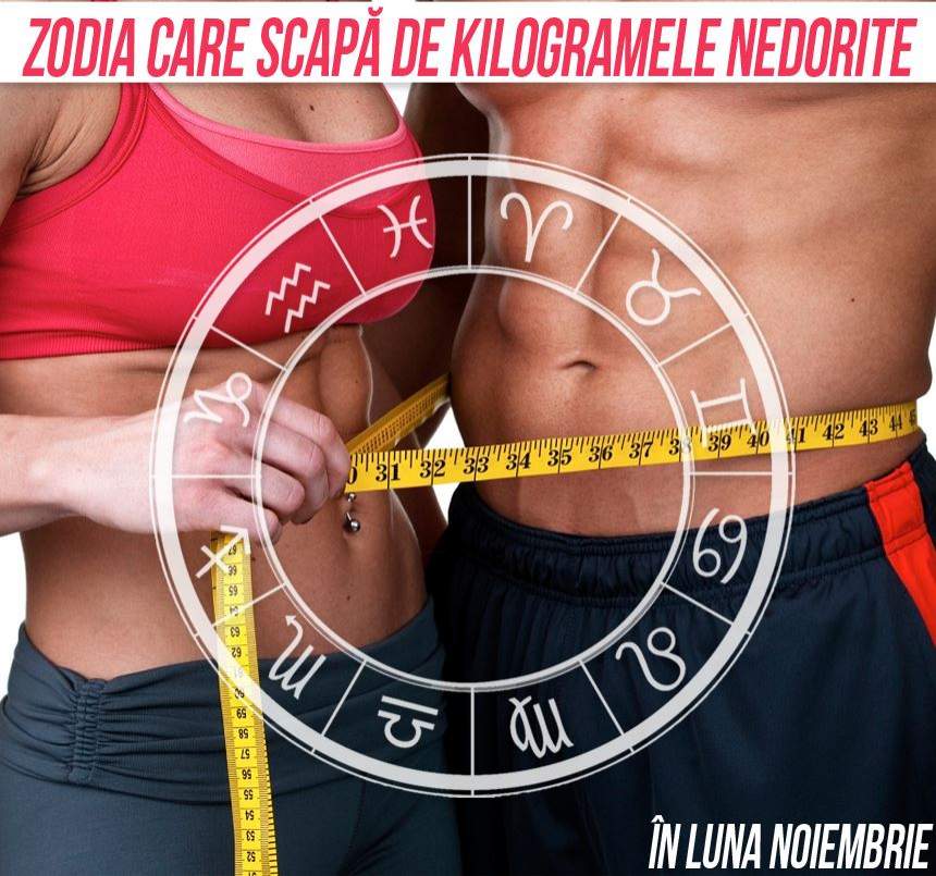 Zodia care scapă de kilogramele nedorite în luna noiembrie! Nativii vor obține silueta dorită