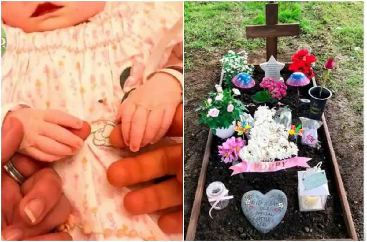 VIDEO / O mamă a postat poze cu fetița ei moartă, după ce aceasta a murit otrăvită în pântece