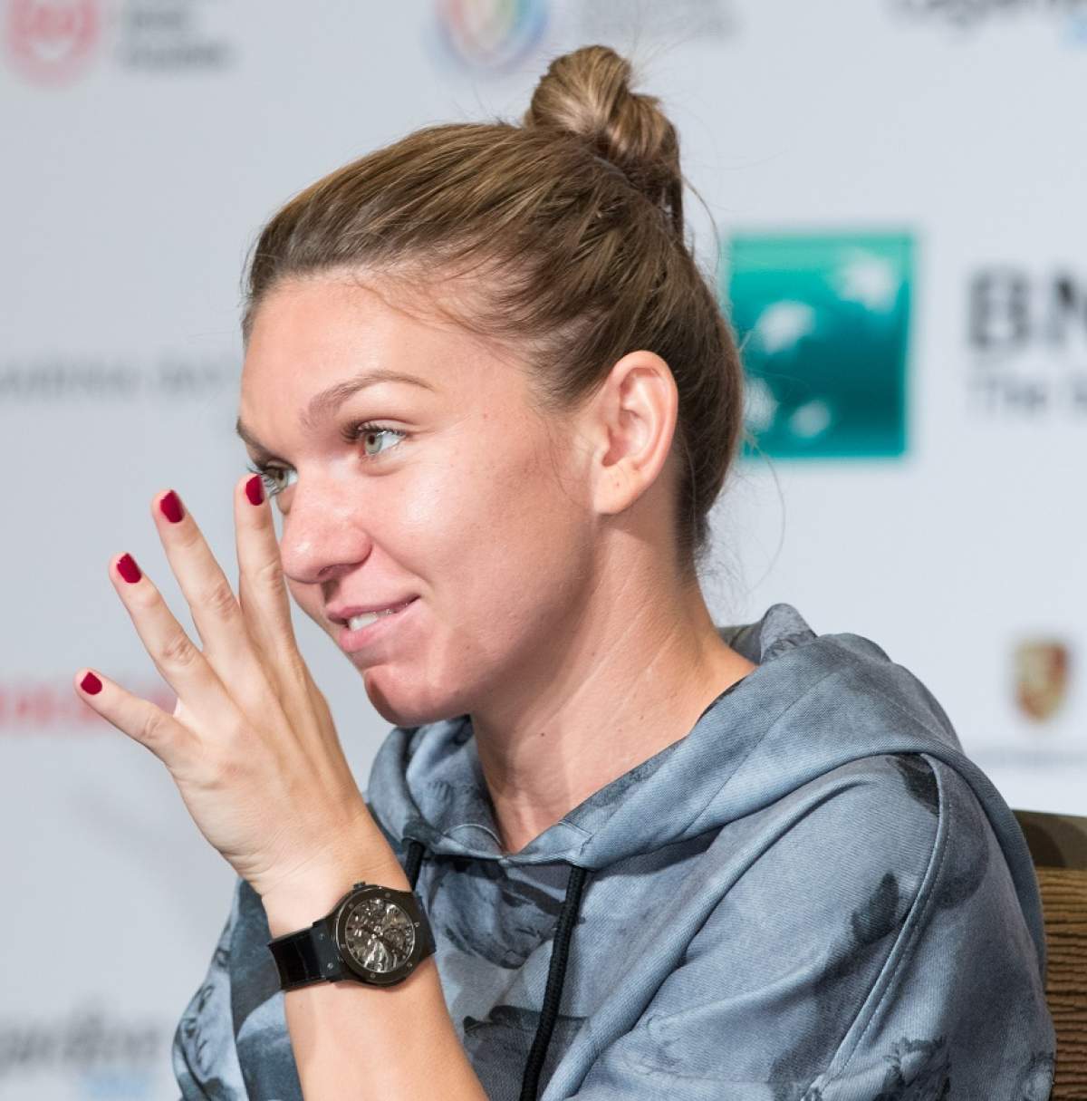 Prima reacţie a Simonei Halep, după ce i-a predat o lecţie de tenis Carolinei Garcia!