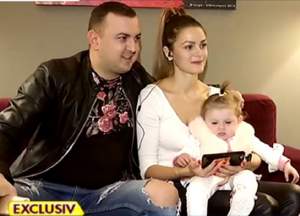 VIDEO / Vasilică Ceterașu și soția lui au ajuns la spital cu fetița lor! De ce au venit de urgență la București