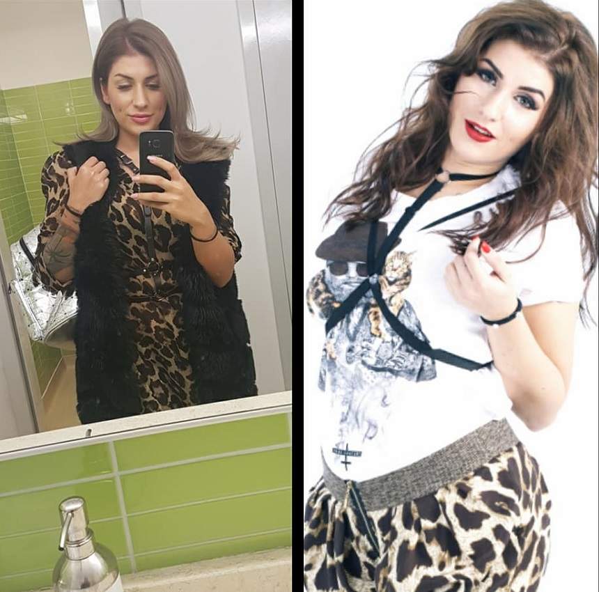 FOTO / Alexandra, chiar tu ești?! Cum arăta concurenta de la "Insula Iubirii" înainte și cum arată acum