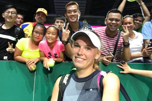 Caroline Wozniacki, prima declaraţie după ce a dat de pământ cu Simona Halep!
