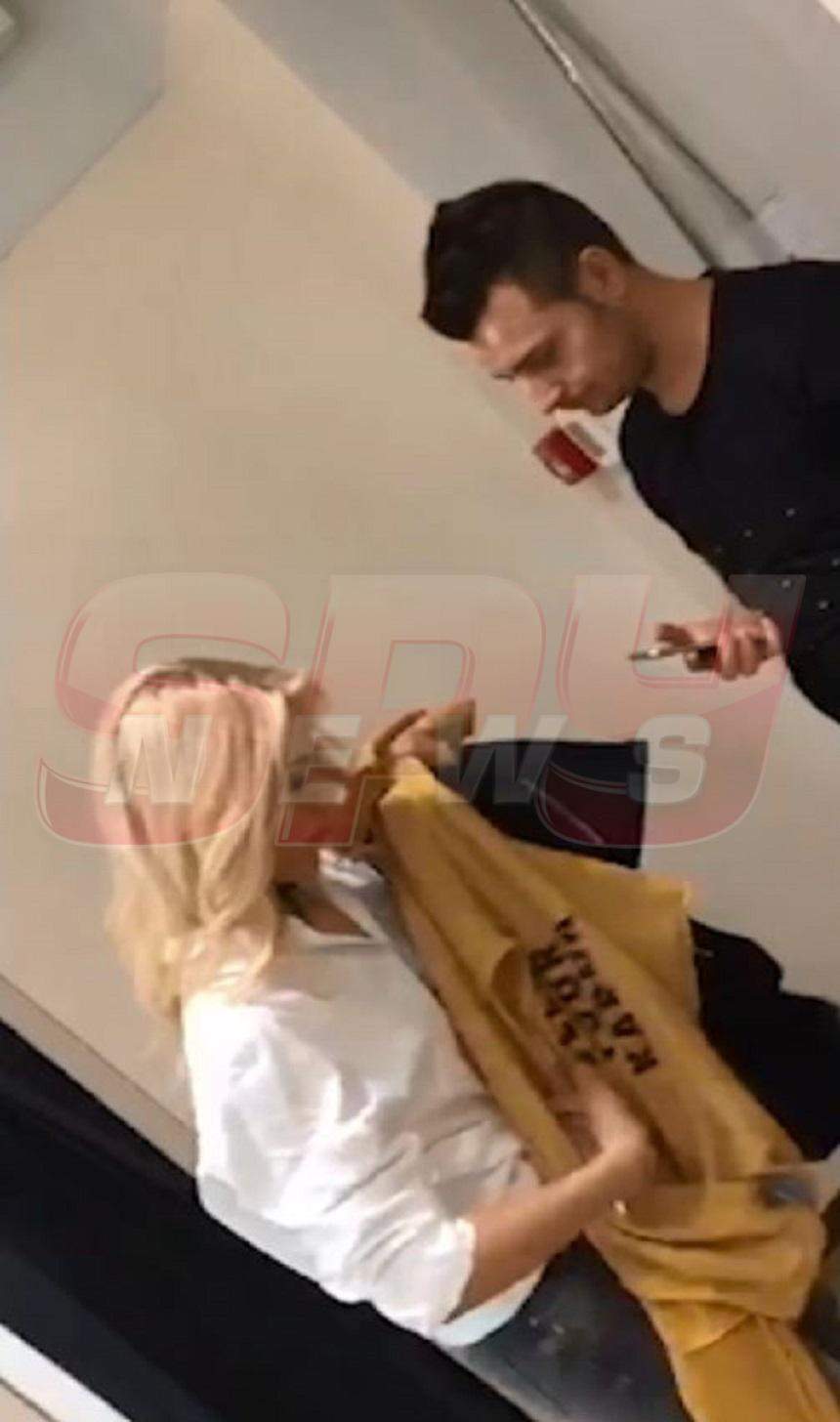 VIDEO / Ce face o artistă celebră cu soțul ei! Imaginile care spun totul despre cum îl ”asuprește” vedeta