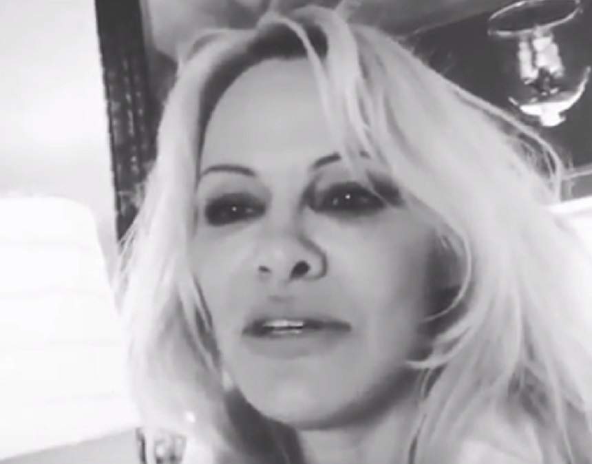 VIDEO /  Pamela Anderson, mesaj pentru arădeni: "Munca din greu şi visele pot învinge orice condiţii"