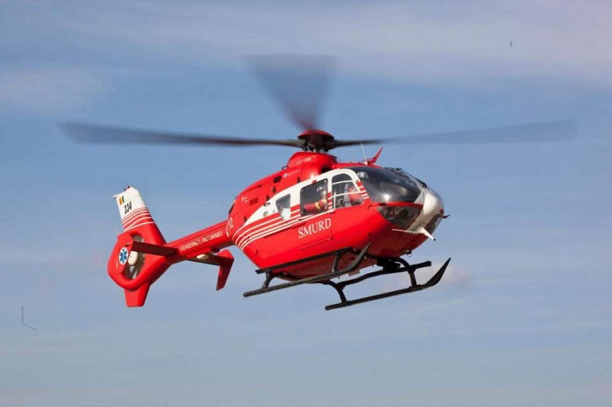 Accident grav pe E85!  Un elicopter SMURD trimis de urgenţă să preia răniţii