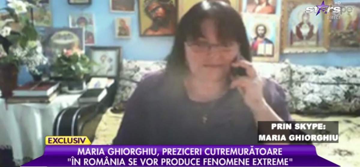 VIDEO / Maria Gheorghiu, previziuni cutremurătoare: "Numai o minune mai poate salva România"