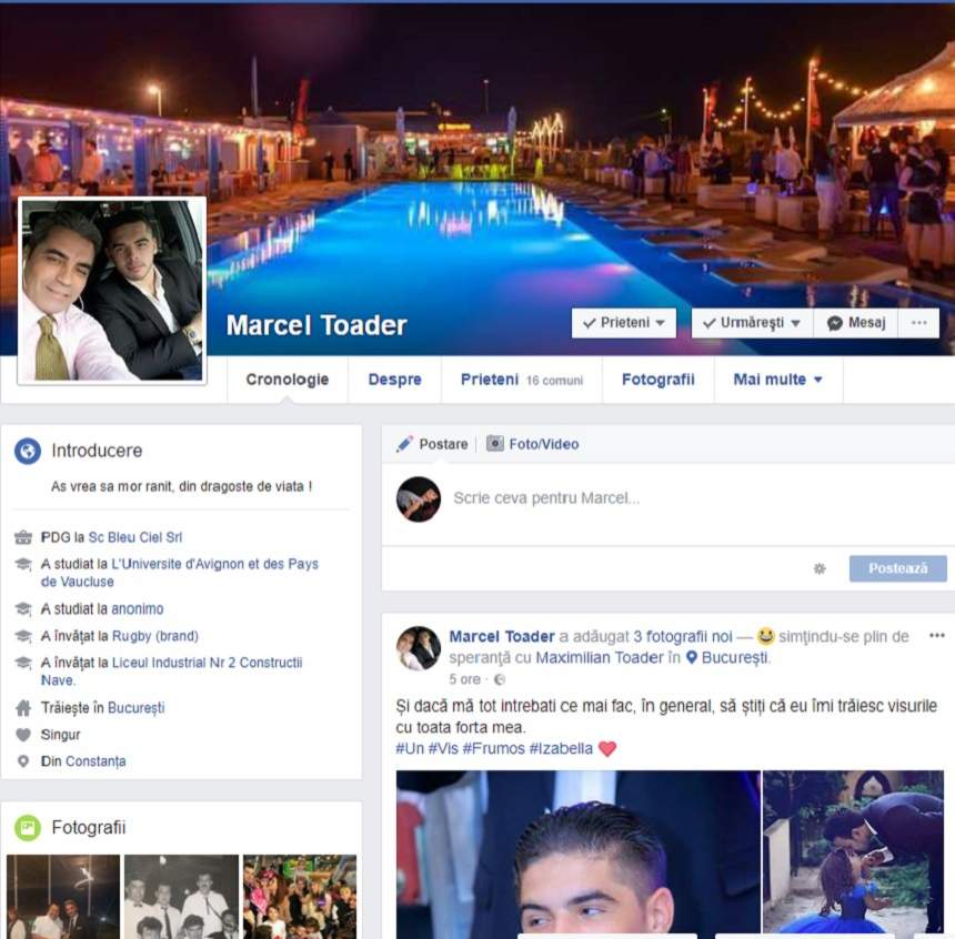 Marcel Toader a uitat definitiv de Maria Constantin! Dovada că şi-a luat gândul de la orice împăcare