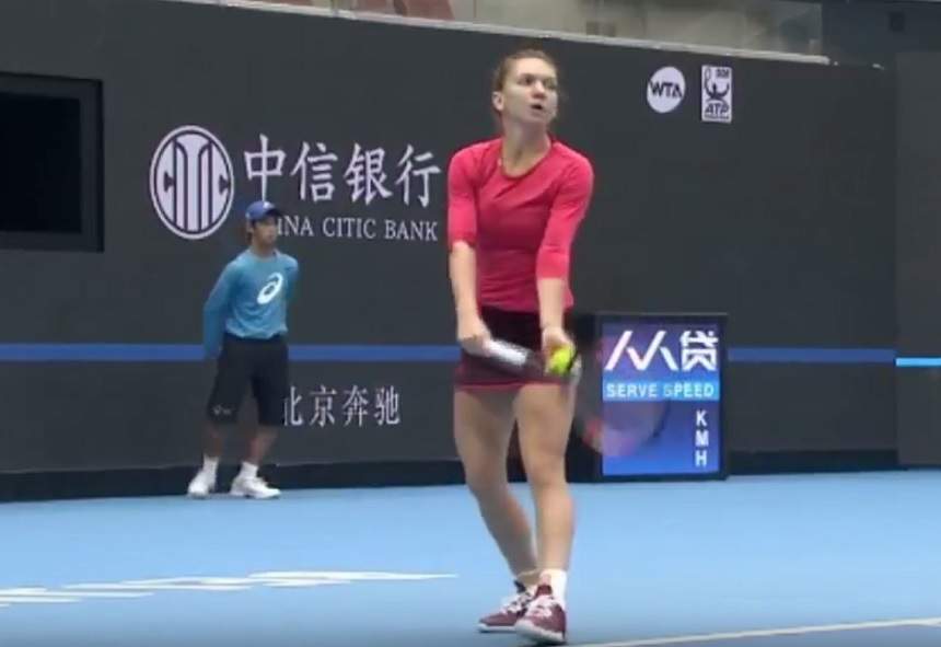 Simona Halep s-a calificat în finala turneului de la Beijing şi este noul lider mondial!