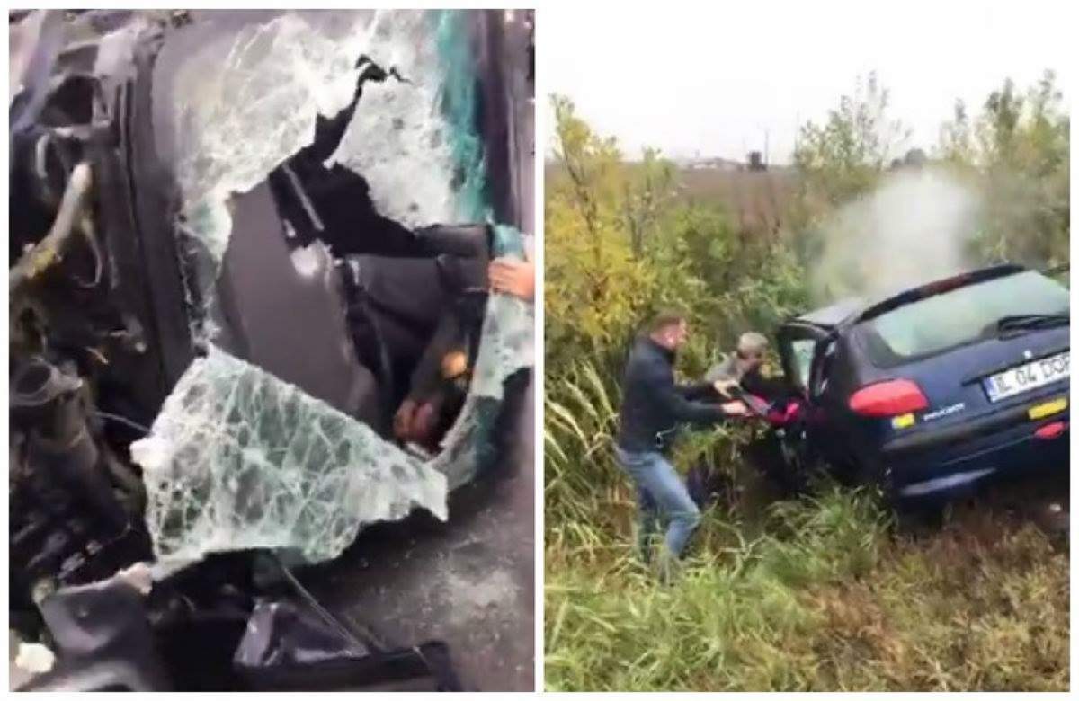 FOTO / Accident mortal aproape de Urziceni! Mai multe persoane implicate. Imagini șocante de la fața locului