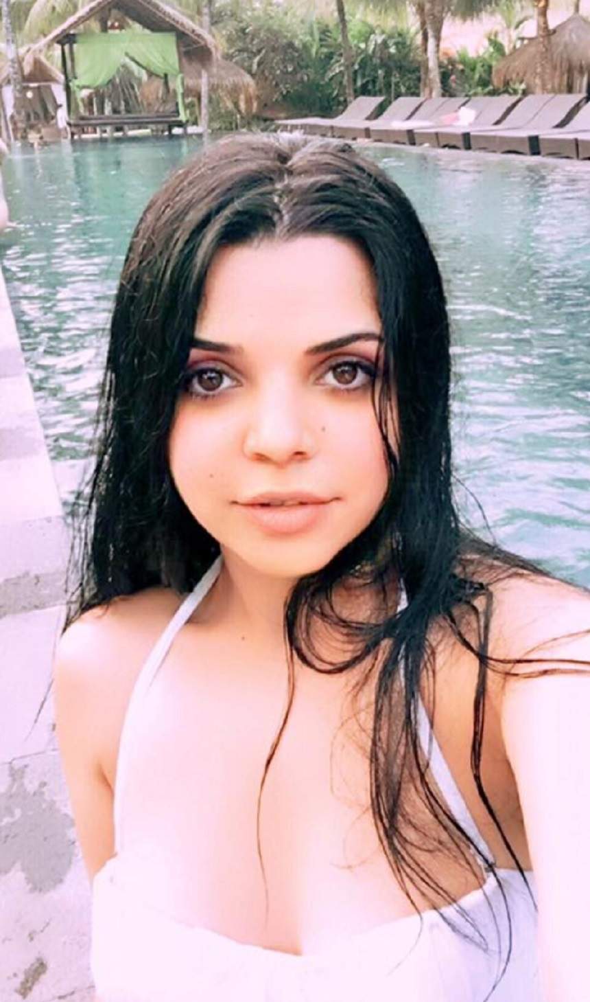 FOTO / Laura Vass, în costum de baie la piscină! Tânăra brunetă arată demenţial
