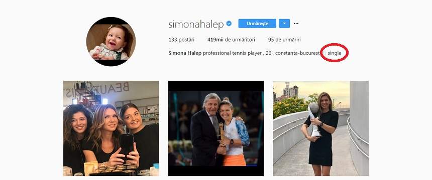 FOTO / Reacția pe care a avut-o Simona Halep, după ce au fost făcute publice fotografiile cu Radu Barbu. Ce gest a făcut campioana mondială